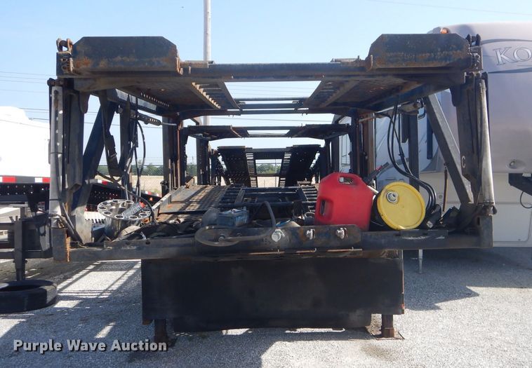 image for item ED9361 2000 Shamrock car carrier trailer