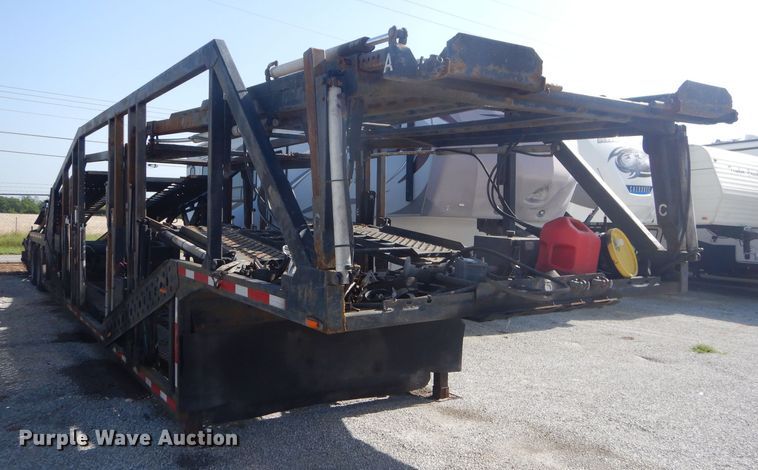image for item ED9361 2000 Shamrock car carrier trailer