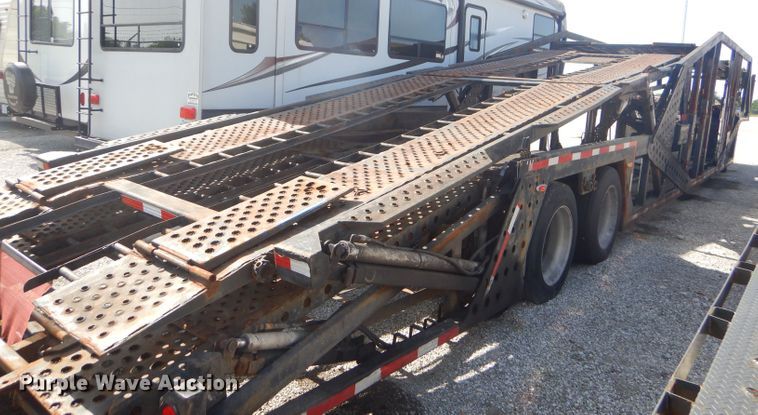 image for item ED9361 2000 Shamrock car carrier trailer