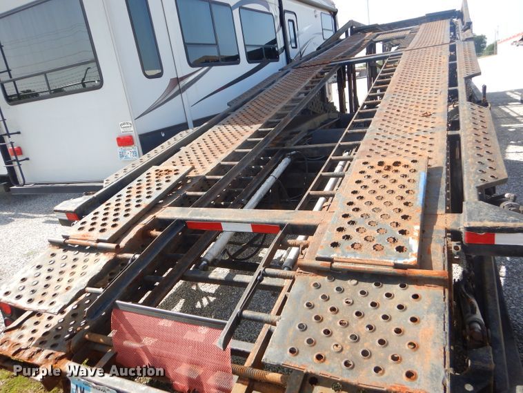 image for item ED9361 2000 Shamrock car carrier trailer