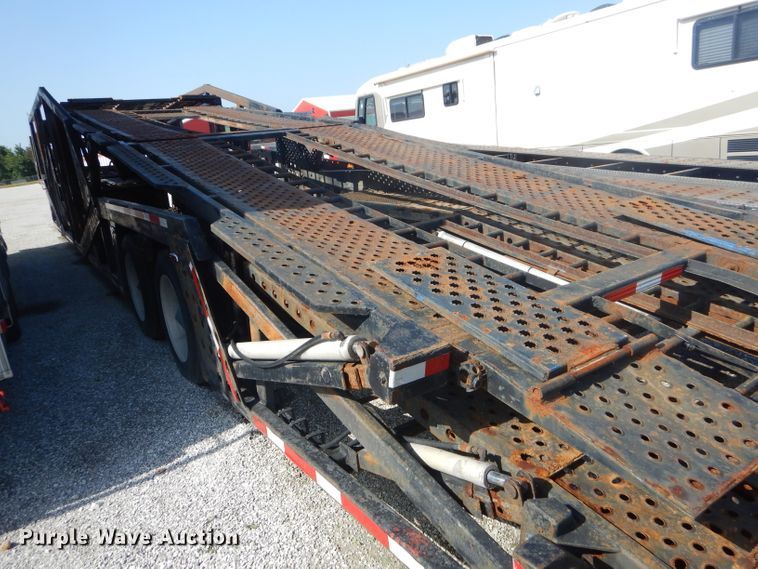 image for item ED9361 2000 Shamrock car carrier trailer