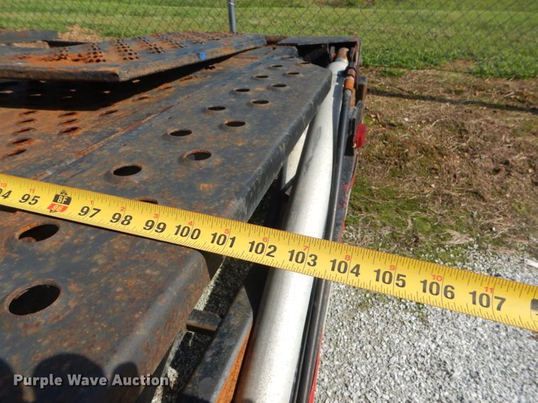 image for item ED9361 2000 Shamrock car carrier trailer