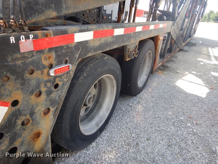 image for item ED9361 2000 Shamrock car carrier trailer