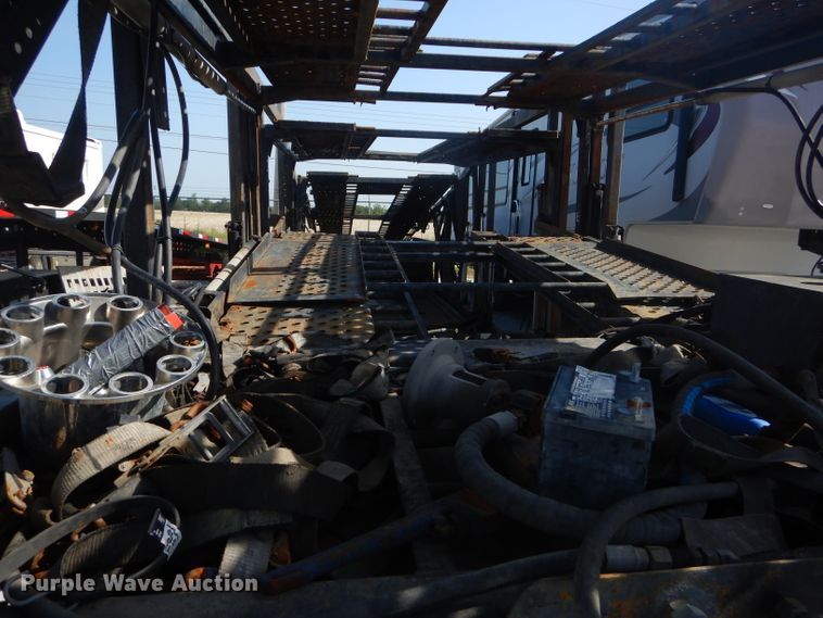 image for item ED9361 2000 Shamrock car carrier trailer