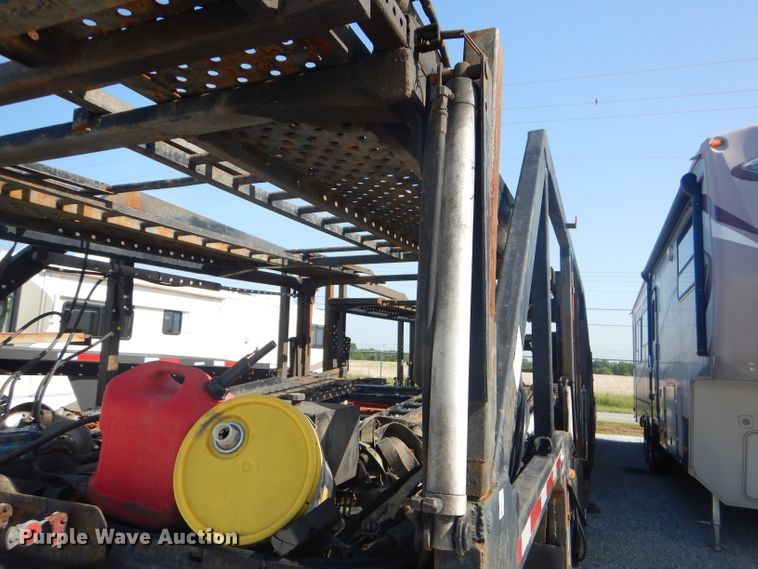 image for item ED9361 2000 Shamrock car carrier trailer