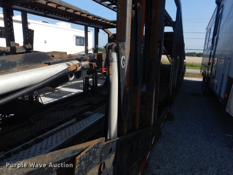 image for item ED9361 2000 Shamrock car carrier trailer