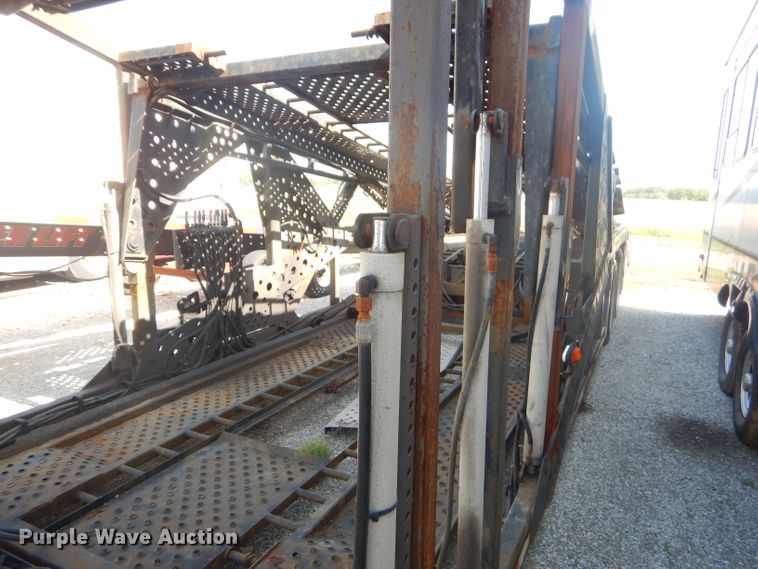 image for item ED9361 2000 Shamrock car carrier trailer