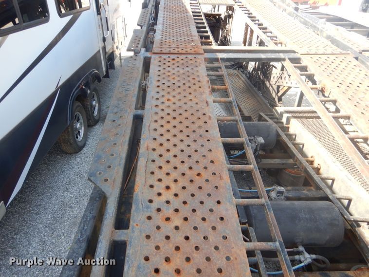 image for item ED9361 2000 Shamrock car carrier trailer