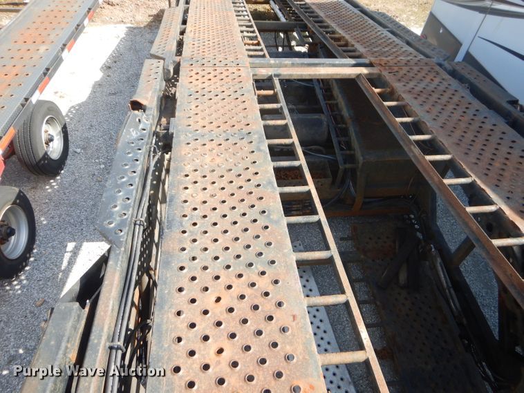 image for item ED9361 2000 Shamrock car carrier trailer