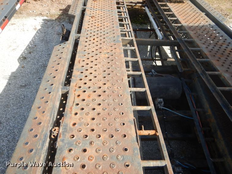 image for item ED9361 2000 Shamrock car carrier trailer