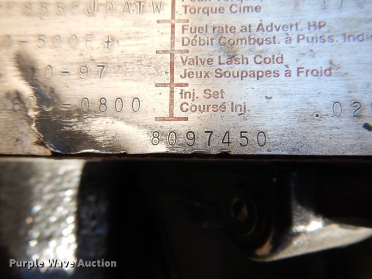 image for item FY9659 Cummins N14-500F+ 14.0L diesel engine