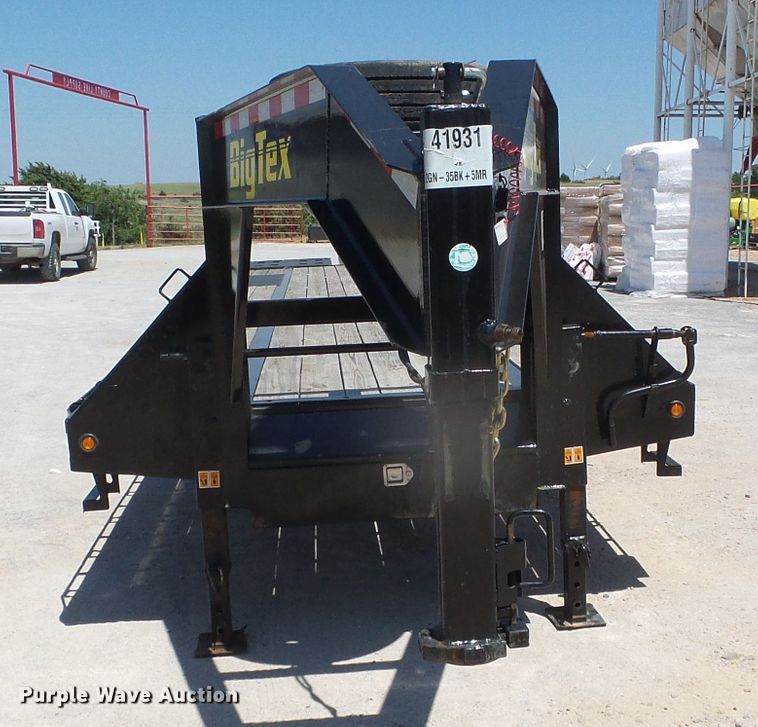 image for item DC5085 2018 Big Tex 22GN-35BK-5MR equipment trailer