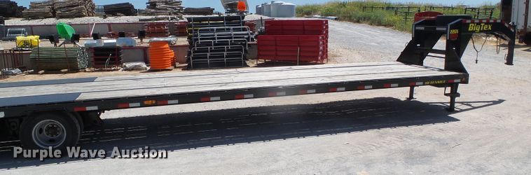 image for item DC5085 2018 Big Tex 22GN-35BK-5MR equipment trailer