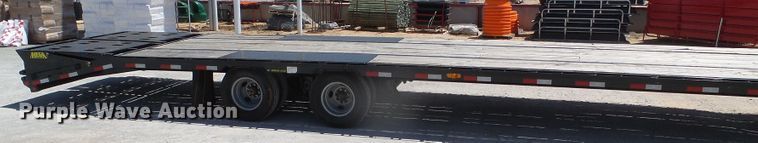 image for item DC5085 2018 Big Tex 22GN-35BK-5MR equipment trailer