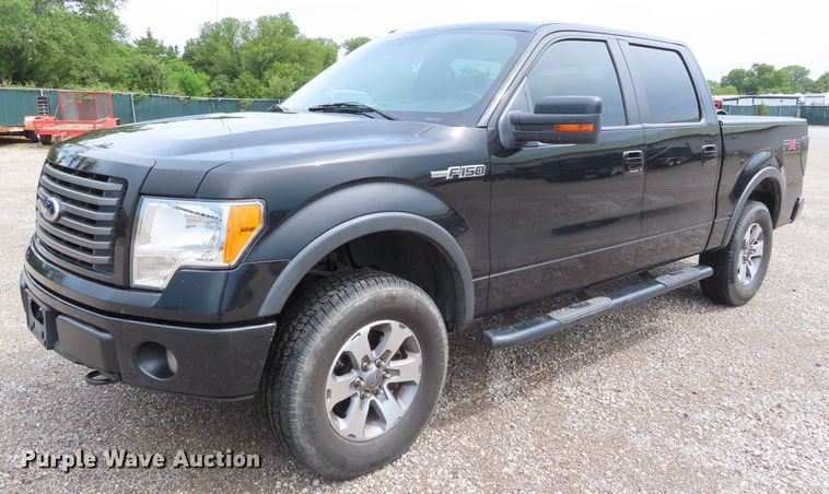 image for item DD6379 2010 Ford F150 SuperCrew pickup truck