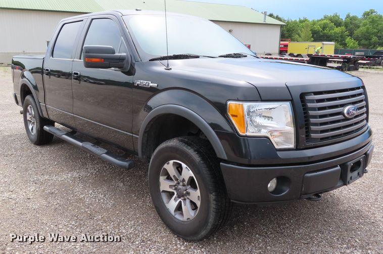 image for item DD6379 2010 Ford F150 SuperCrew pickup truck