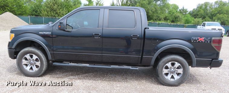 image for item DD6379 2010 Ford F150 SuperCrew pickup truck