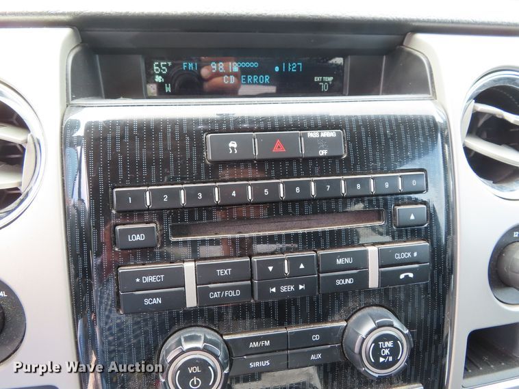 image for item DD6379 2010 Ford F150 SuperCrew pickup truck