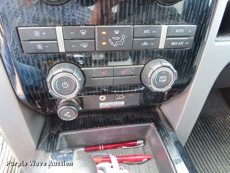 image for item DD6379 2010 Ford F150 SuperCrew pickup truck