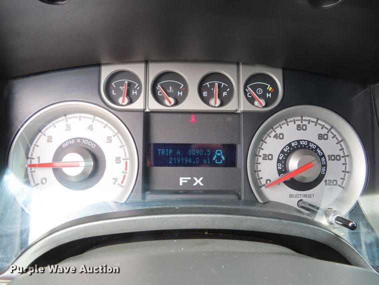 image for item DD6379 2010 Ford F150 SuperCrew pickup truck