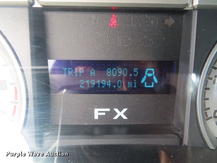 image for item DD6379 2010 Ford F150 SuperCrew pickup truck