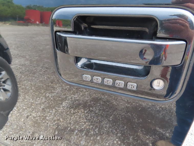 image for item DD6379 2010 Ford F150 SuperCrew pickup truck