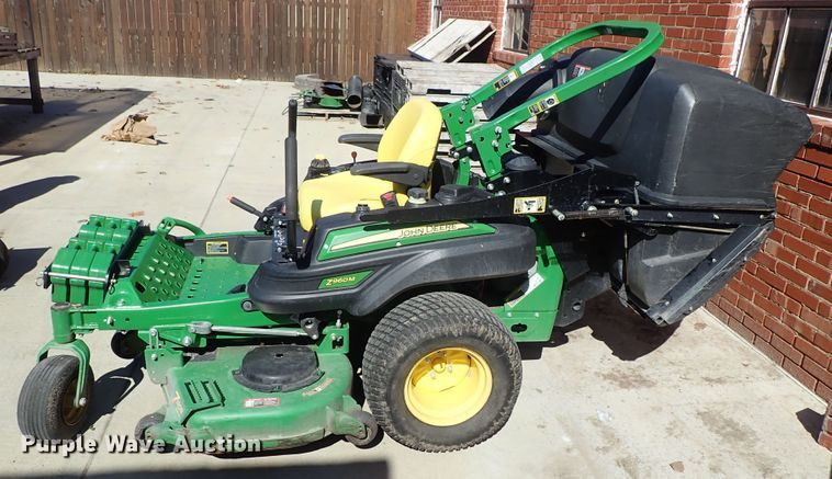 image for item DE0911 John Deere Z960M ZTR lawn mower