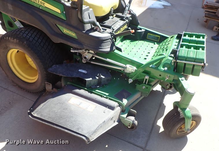 image for item DE0911 John Deere Z960M ZTR lawn mower