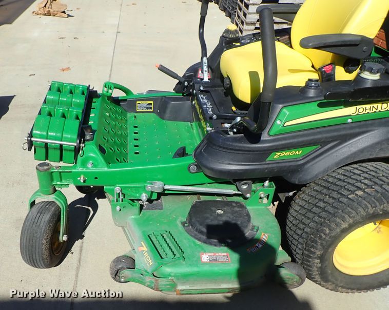 image for item DE0911 John Deere Z960M ZTR lawn mower