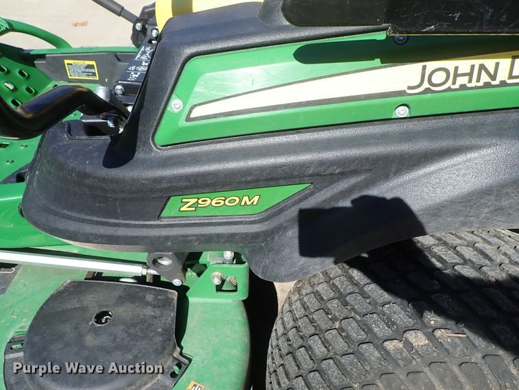 image for item DE0911 John Deere Z960M ZTR lawn mower