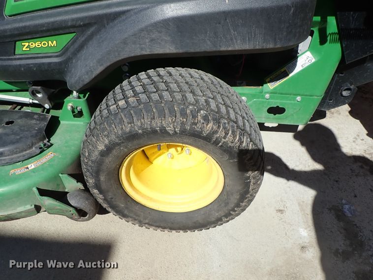 image for item DE0911 John Deere Z960M ZTR lawn mower