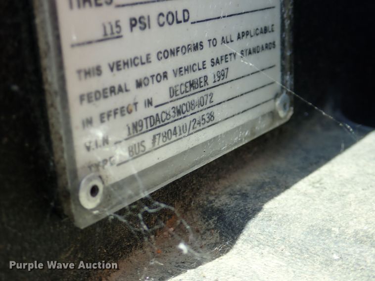 image for item DE5499 1998 Neoplan El Dorado coach bus