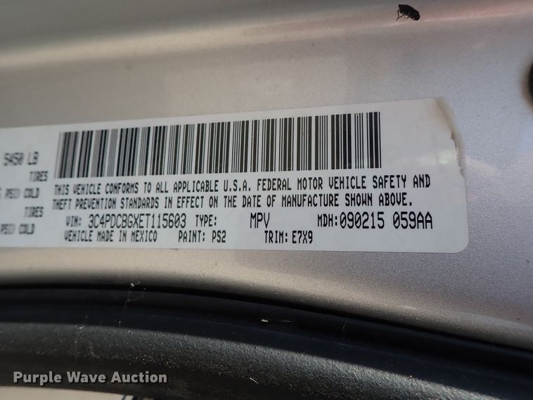 image for item DE5509 2014 Dodge Journey SUV