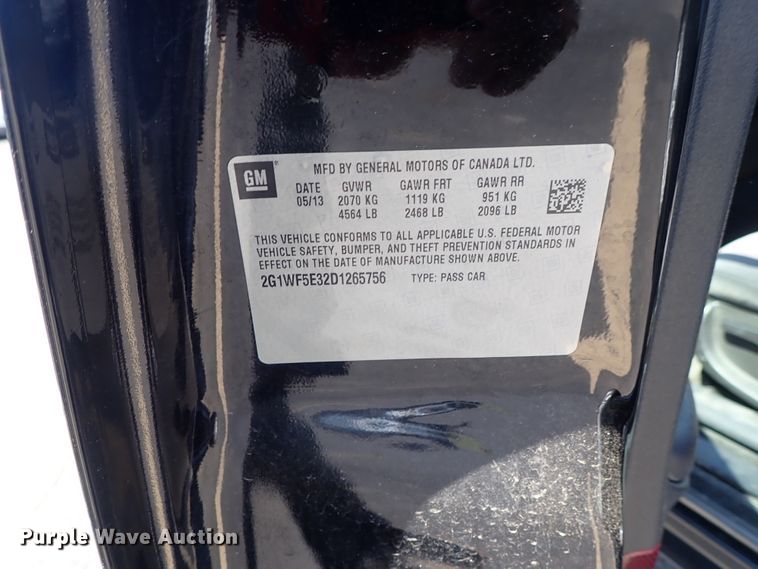 image for item DE5515 2013 Chevrolet Impala