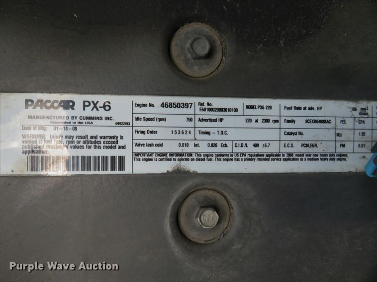 image for item DE8248 2009 Kenworth T270 box truck