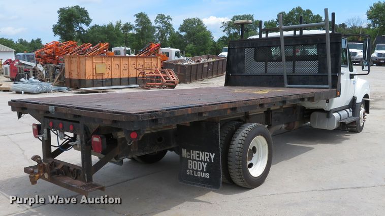 image for item DE8253 2012 International TerraStar flatbed truck