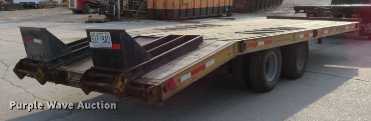 image for item DE8254 1996 Dynaweld equipment trailer