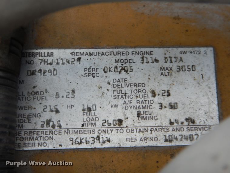 image for item DH6068 1998 Chevrolet C7500 delivery truck