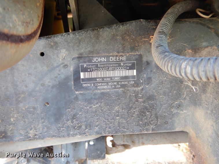 image for item DI1762 John Deere 1600T lawn mower