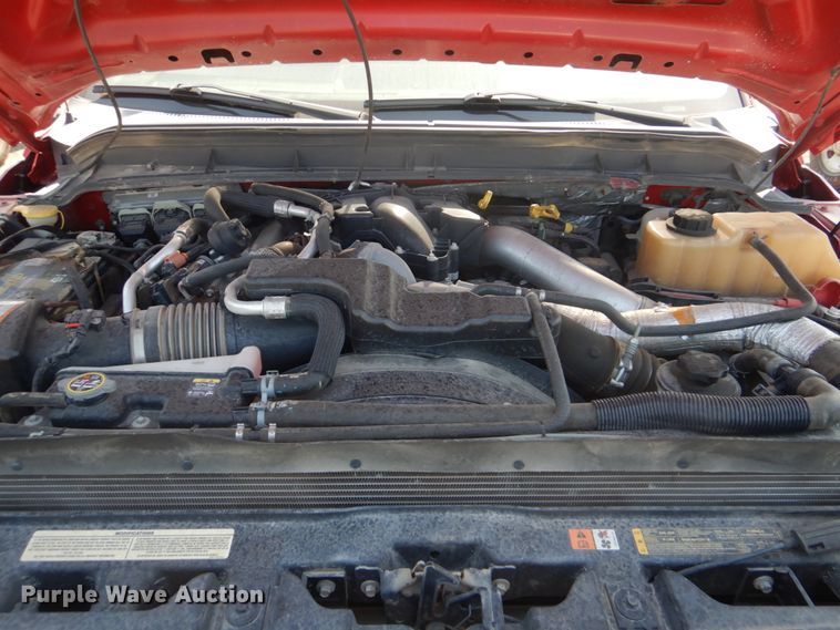 image for item DI2260 2011 Ford F350 Super Duty SuperCab flatbed pickup truck