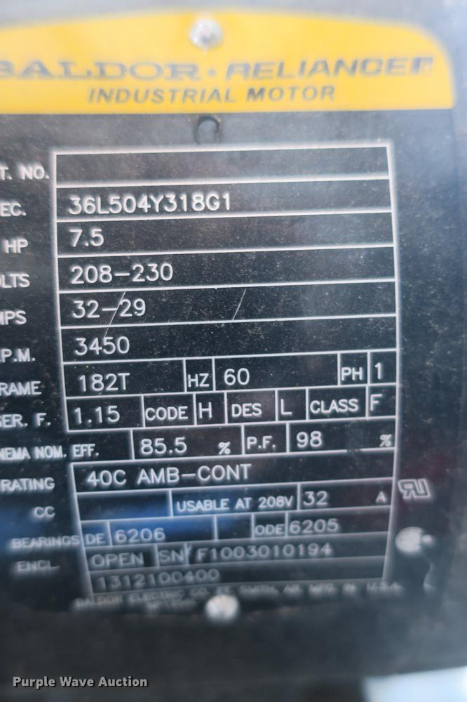 image for item EA9366 Atlas Copco KT75PV80 air compressor