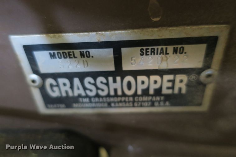 image for item EA9368 Grasshopper 322D ZTR lawn mower