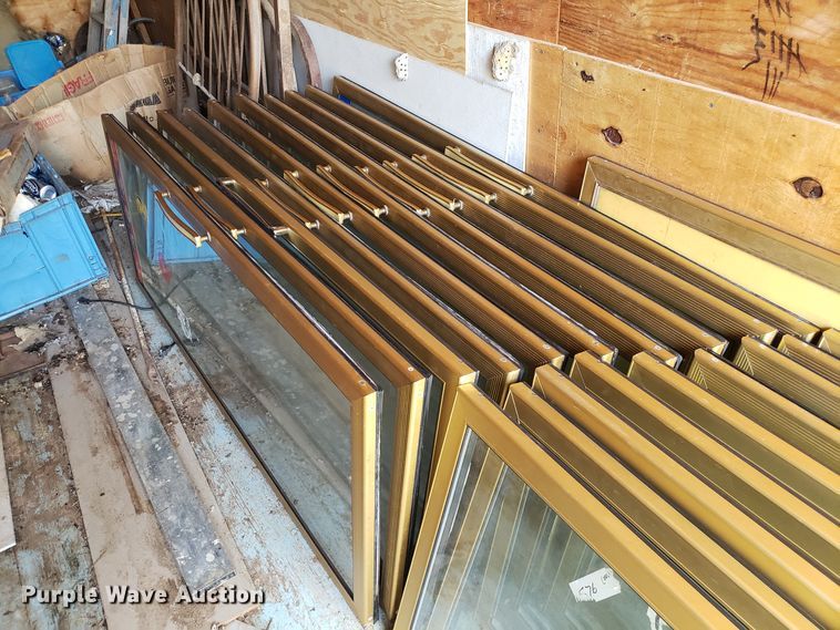 image for item ET9810 (20) double pane cooler doors and hardware