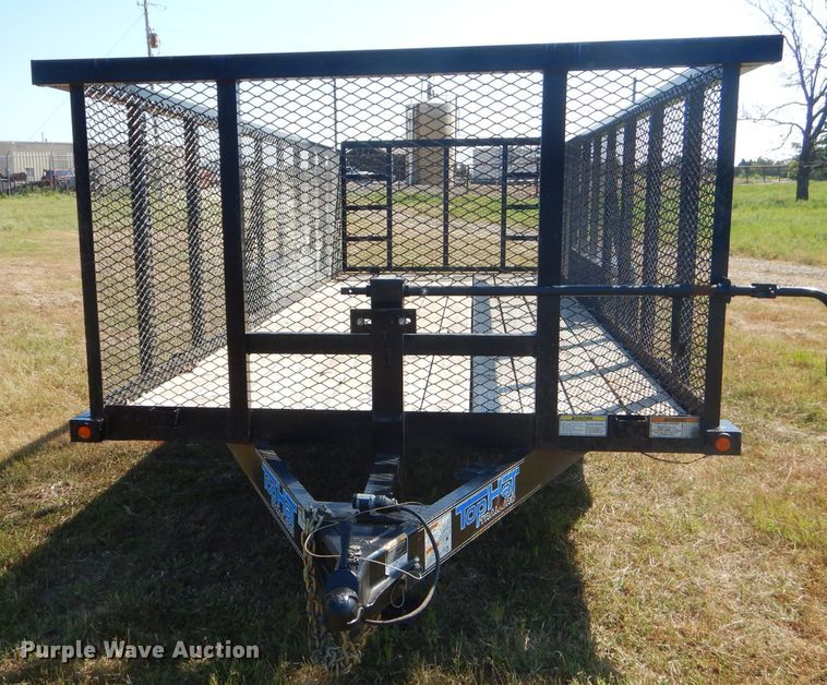 image for item FC9759 2012 Top Hat HH20X7-14E-F utility trailer
