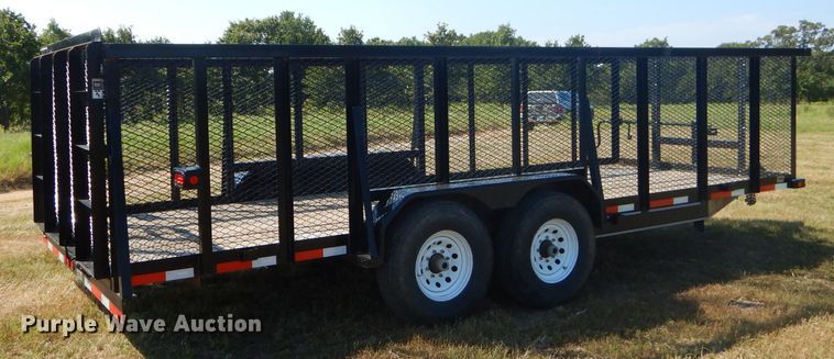 image for item FC9759 2012 Top Hat HH20X7-14E-F utility trailer