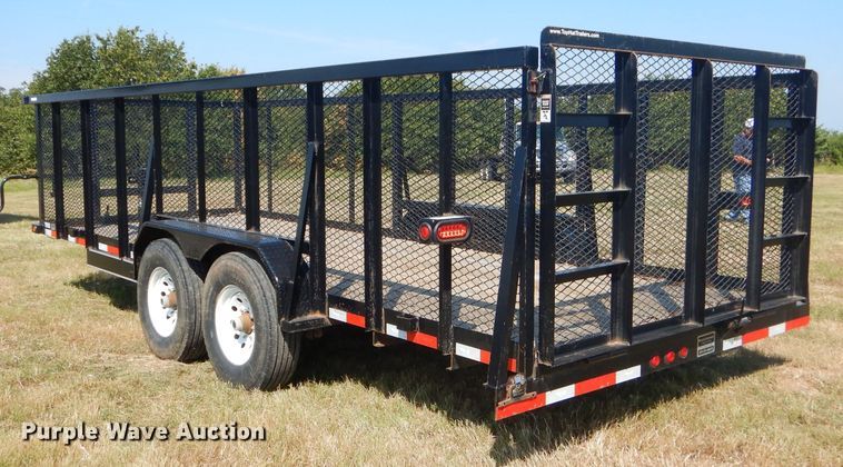 image for item FC9759 2012 Top Hat HH20X7-14E-F utility trailer