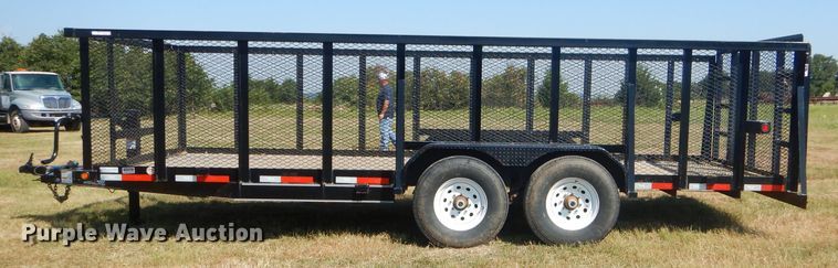 image for item FC9759 2012 Top Hat HH20X7-14E-F utility trailer