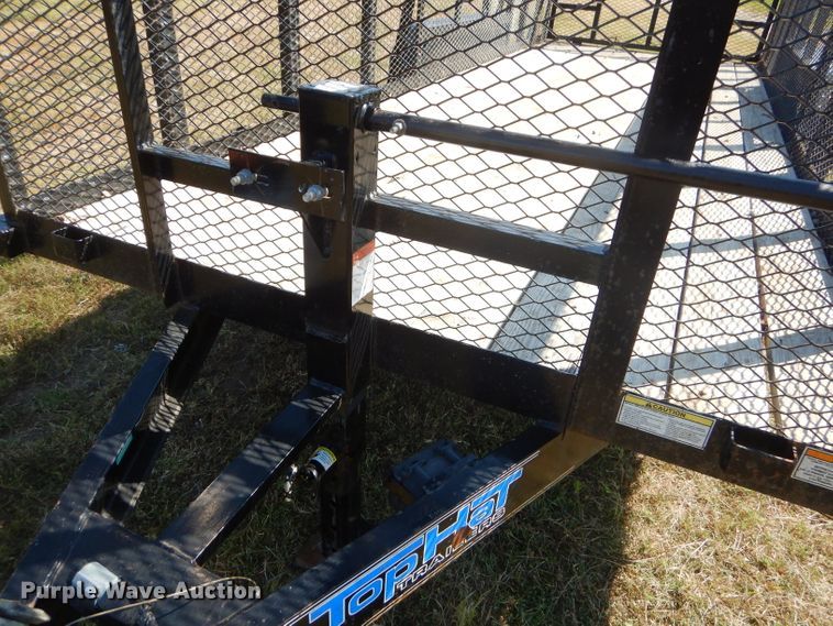 image for item FC9759 2012 Top Hat HH20X7-14E-F utility trailer