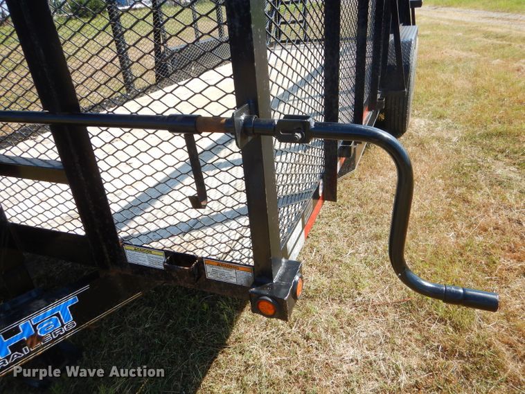 image for item FC9759 2012 Top Hat HH20X7-14E-F utility trailer