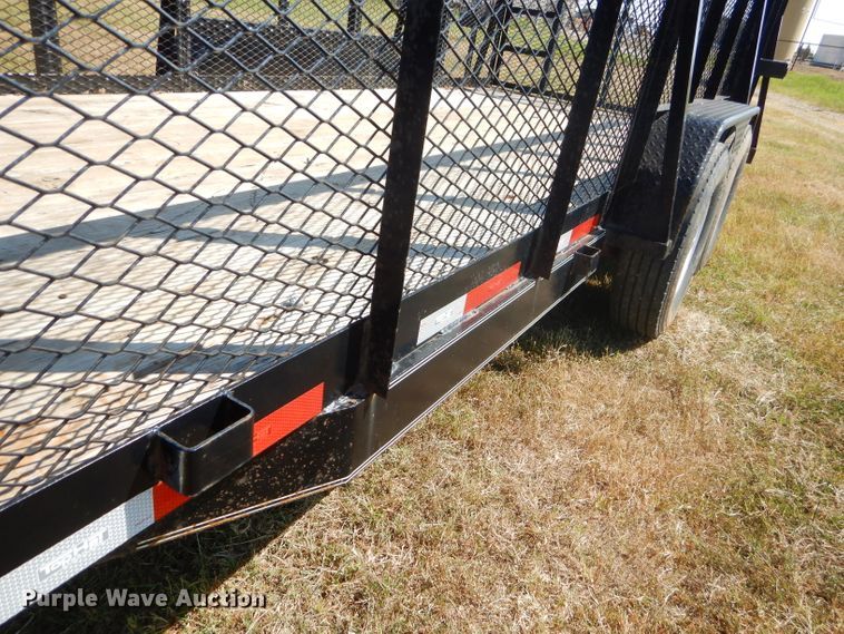 image for item FC9759 2012 Top Hat HH20X7-14E-F utility trailer